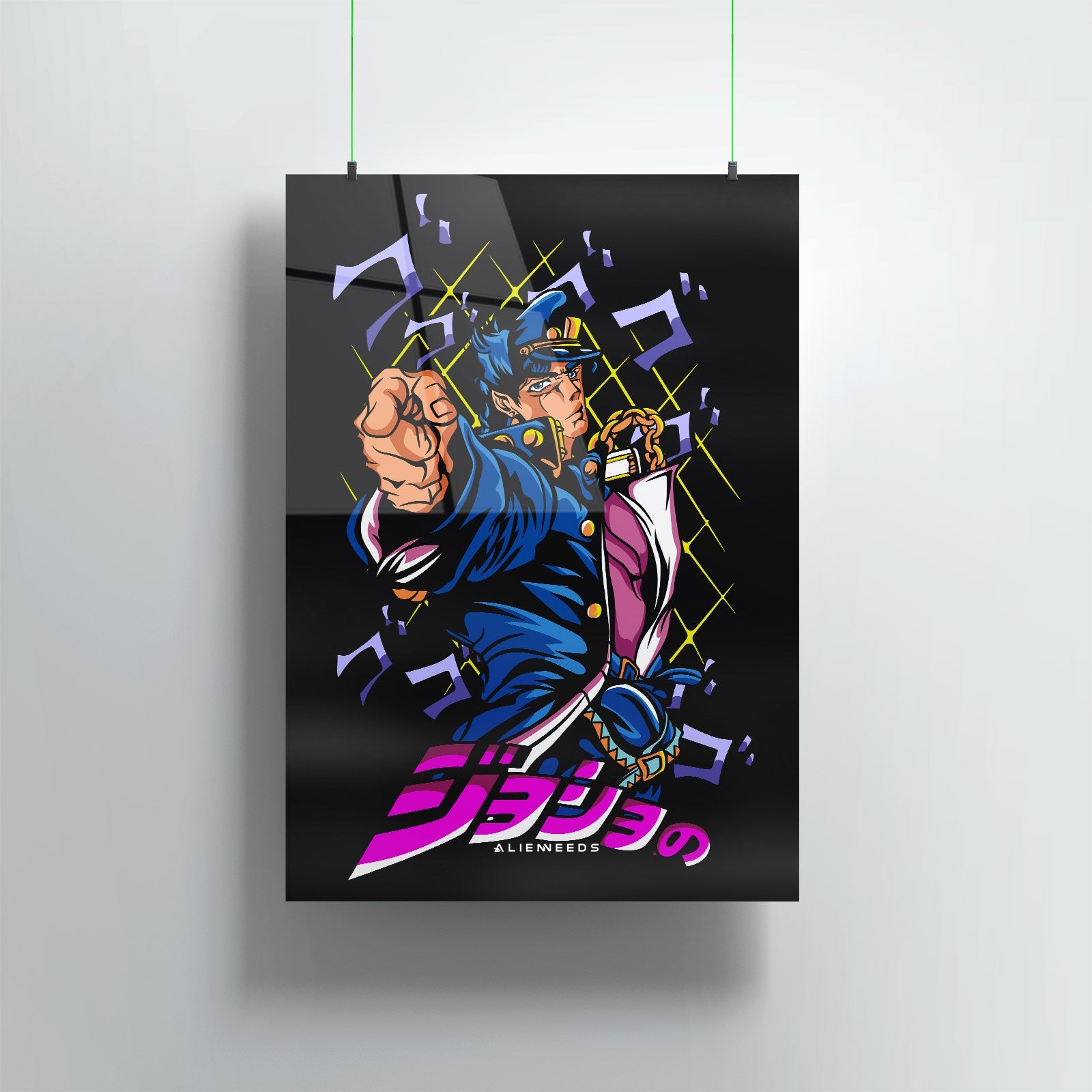 Jotaro Kujo Metal Poster