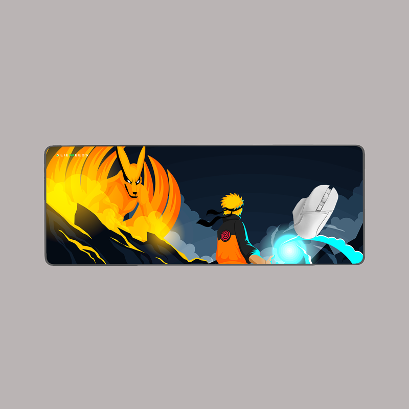 Nine-Tails Chakra Anime Desk Mat