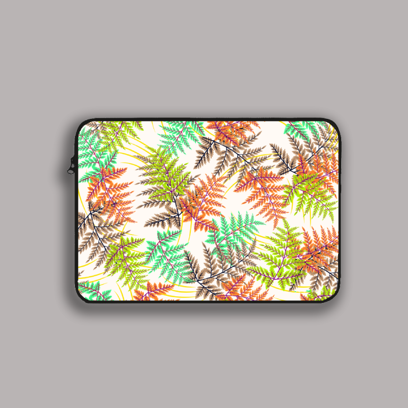 Colorful Leaf Laptop sleeve - Alienneeds.in