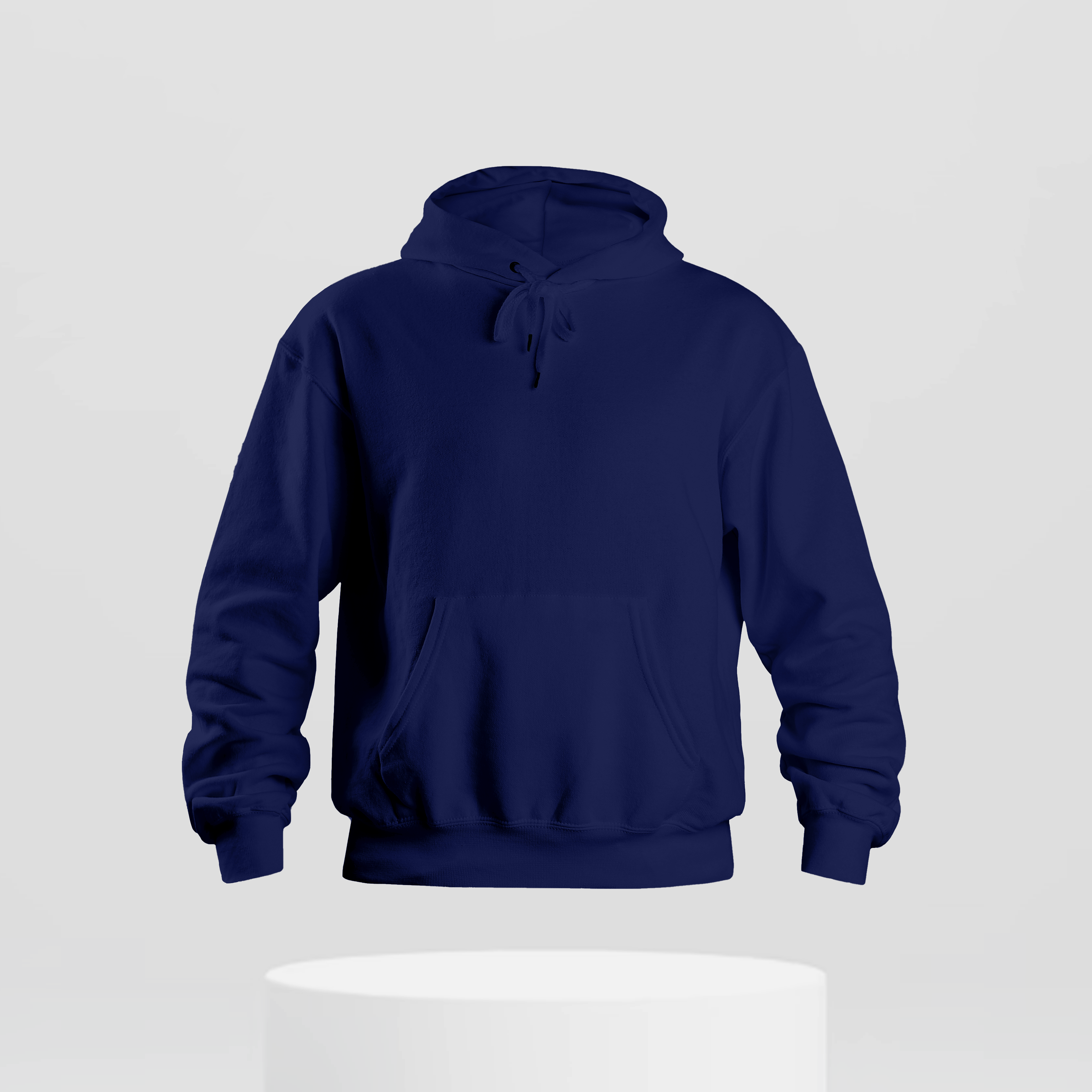 Navy Blue Unisex Basic Hoodies - Alienneeds.in